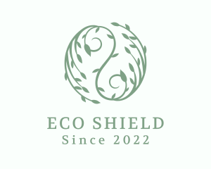 Eco Yin Yang Wellness logo design