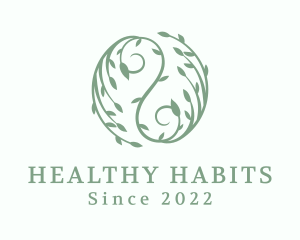 Eco Yin Yang Wellness logo design