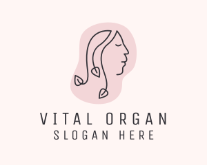 Organic Beauty Cosmetics logo design