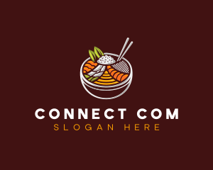 Bibimbap Fresh Meal logo design