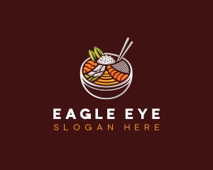 Bibimbap Fresh Meal logo design