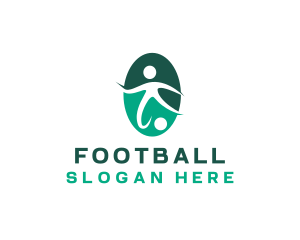 Soccer Sports Athlete logo design