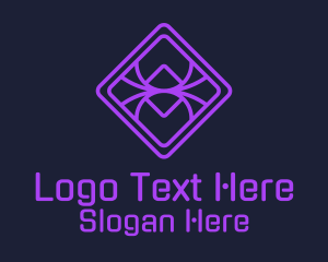 Diamond Purple Spider Logo