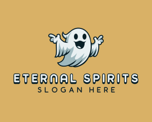 Horror Ghost Spirit logo design