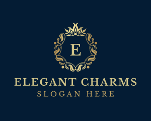 Elegant Decorative Ornament logo design