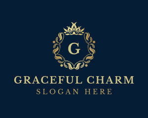 Elegant Decorative Ornament logo design