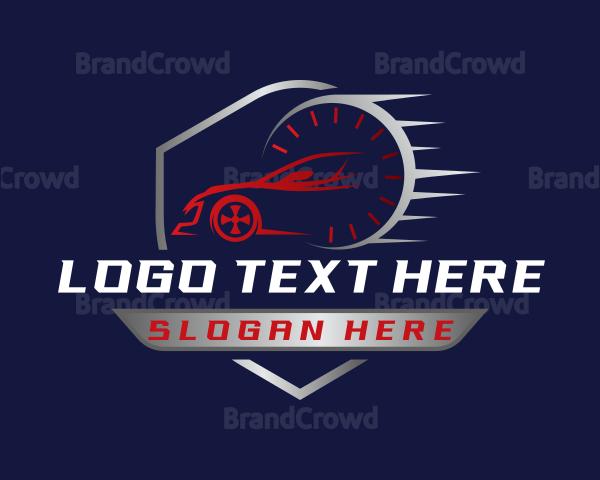 Sports Car Racing Logo