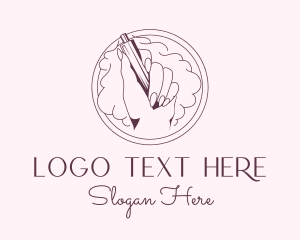 Electronic Device - Pink Vape Smoke logo design