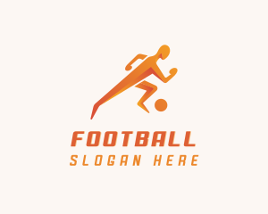 Football Soccer Varsity Sports logo design