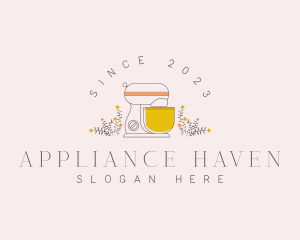 Floral Pastry Baking logo design