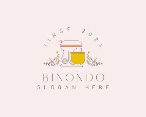 Pastry - Floral Pastry Baking logo design