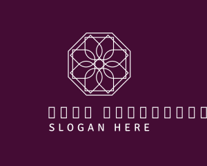 Florist - Floral Tile Pattern logo design