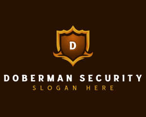 Shield Security Guard logo design