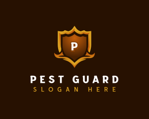 Shield Security Guard logo design