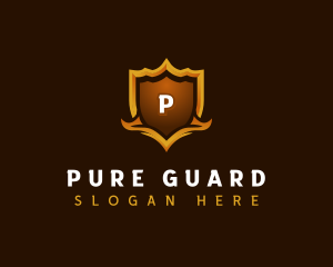 Shield Security Guard logo design