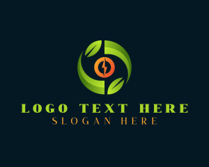 Sustainable - Eco Solar Energy logo design