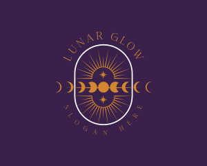 Mystical Psychic Moon logo design