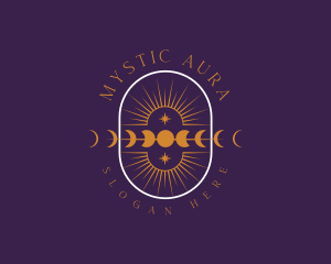 Mystical Psychic Moon logo design