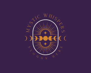 Occult - Mystical Psychic Moon logo design
