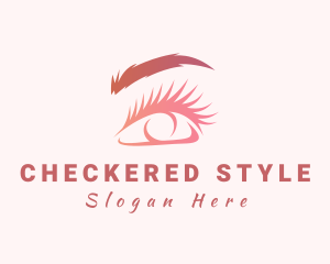 Beauty Woman Eye Perm Logo