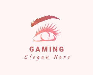 Eyebrow - Beauty Woman Eye Perm logo design