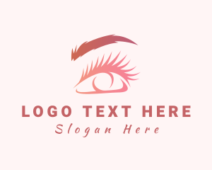 Beauty Woman Eye Perm Logo