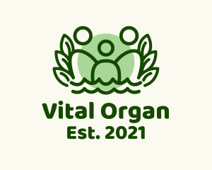 Organic Family People logo design