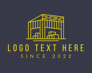 Storehouse - Yellow Storage Warehouse logo design