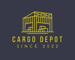 Depot - Yellow Storage Warehouse logo design