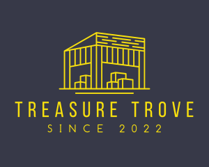 Storehouse - Yellow Storage Warehouse logo design