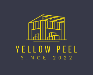 Yellow Storage Warehouse logo design