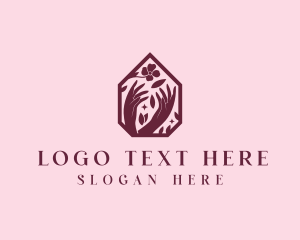 Floral Wedding Decorator Logo