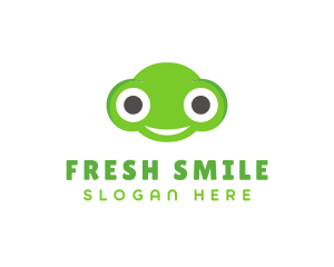 Frog Toad Smile logo design