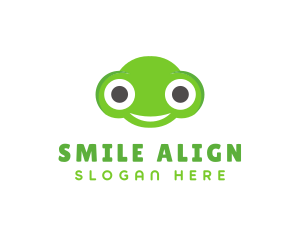 Frog Toad Smile logo design