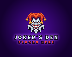 Circus Jester Gaming logo design