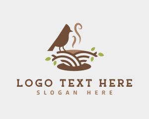 Company - Organic Coffee Cafe logo design