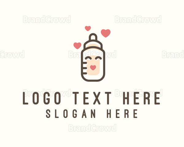 Milk Bottle Baby Logo