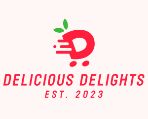 Delivery Letter D logo design