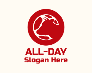 Cow Meat Farm Logo