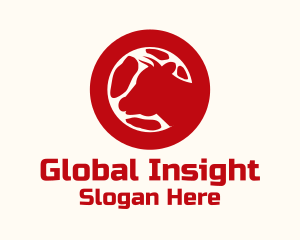 Cow Meat Farm Logo