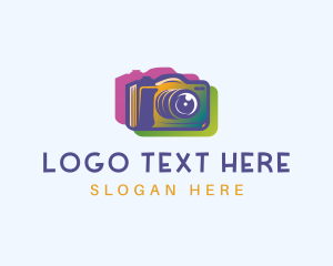 Videography - Creative Camera Photography logo design