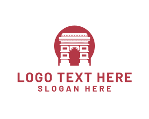 Ancient - Arc De Triomphe logo design