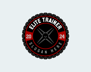 CrossFit Exercise Workout logo design