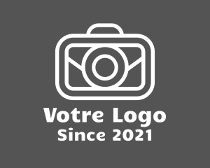 Camera Filter - Briefcase Camera Photo logo design