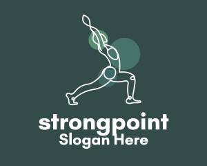 Stretch Yoga Monoline Logo