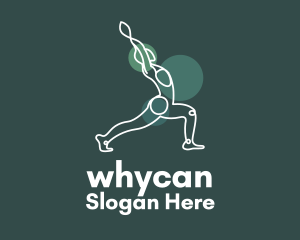 Stretch Yoga Monoline Logo