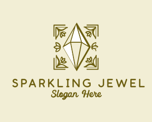 Premium Crystal Gem logo design