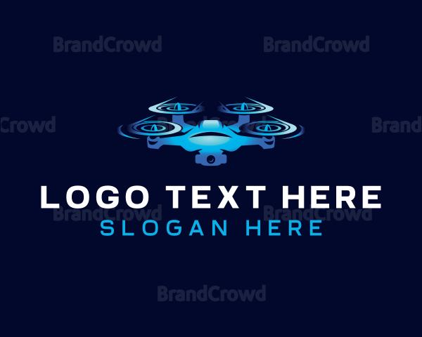 Aerial Drone Camera Logo