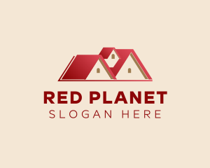 Red Roof Real Estate logo design