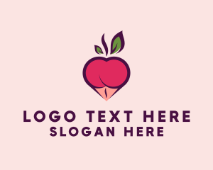 Fruit - Seductive Butt Underwear logo design